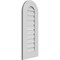 Ekena Millwork Round Top Surface Mount PVC Gable Vent: Functional, w/ 3-1/2"W x 1"P Standard Frame, 14"W x 34"H GVPRT14X3401SF - alternate 5